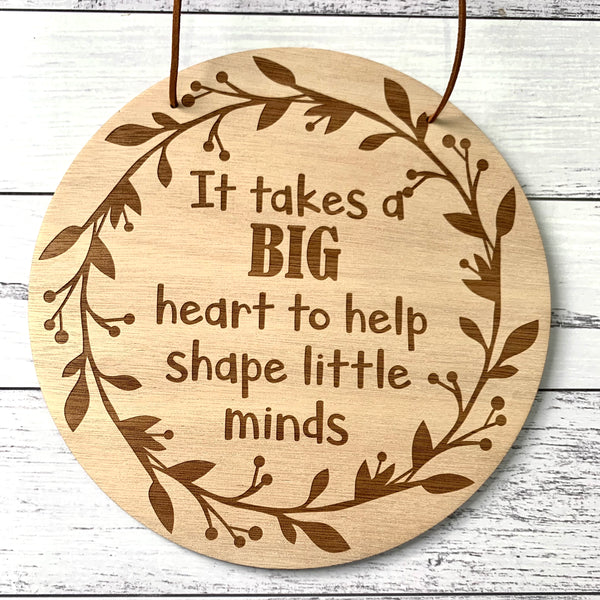 Big heart wall hanging