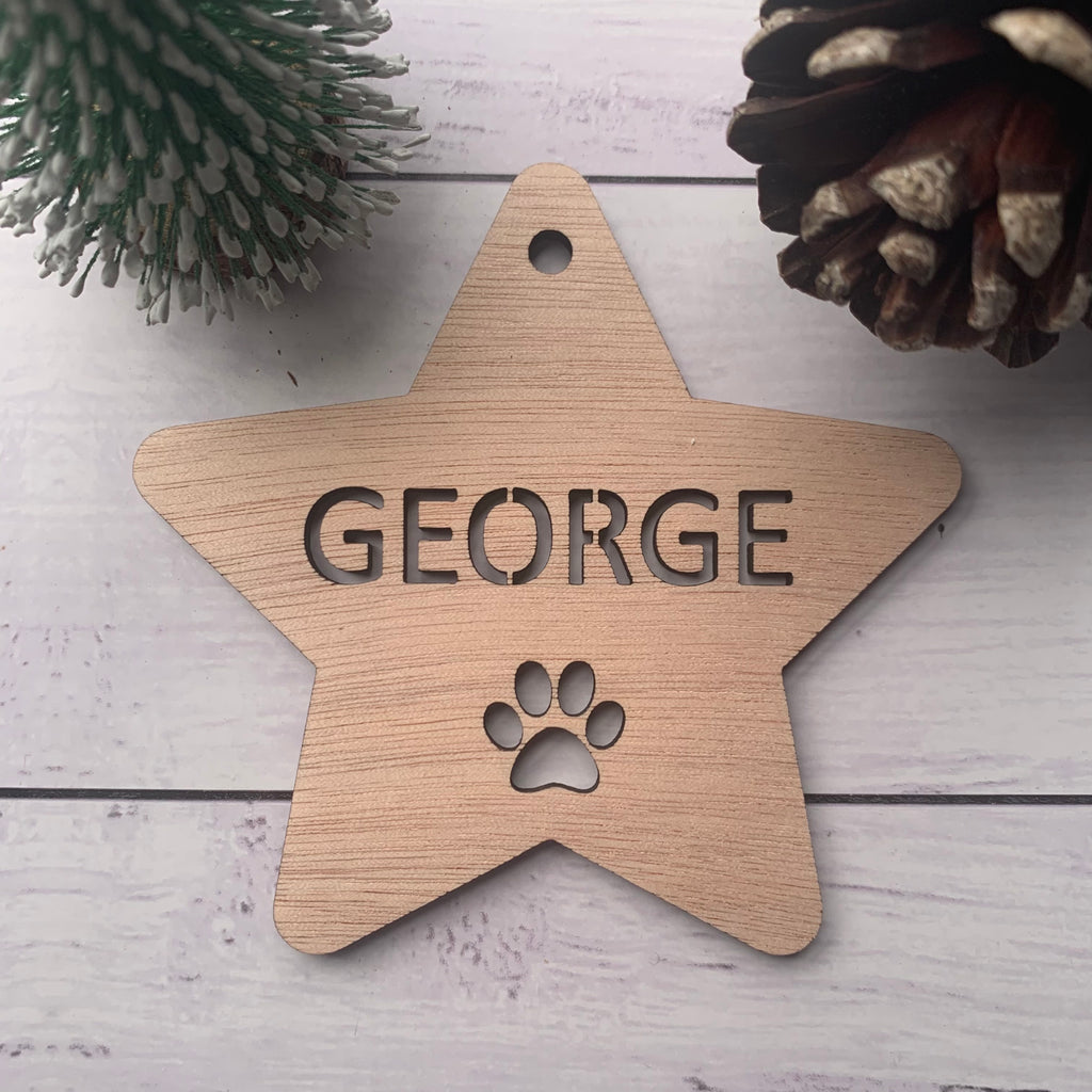 Paw pet bauble