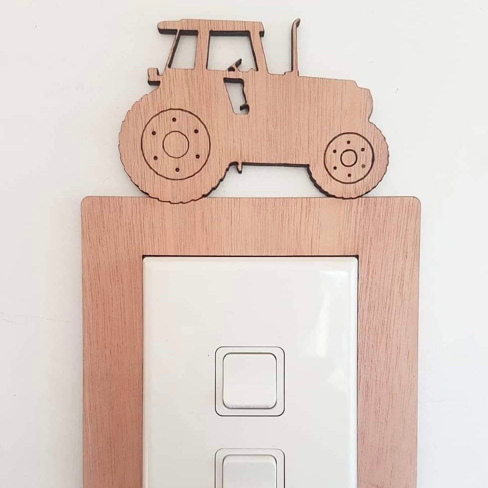 Tractor switch surround