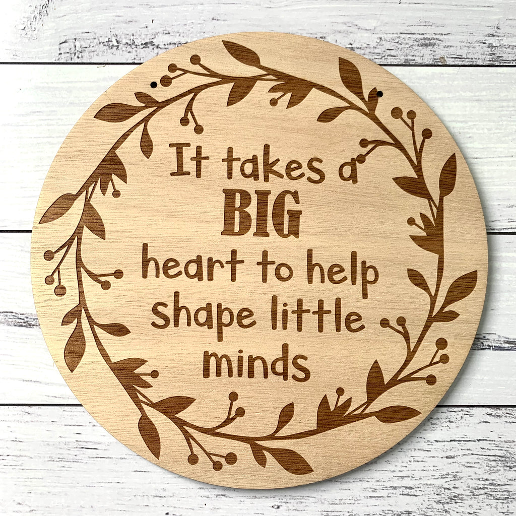 Big heart wall hanging