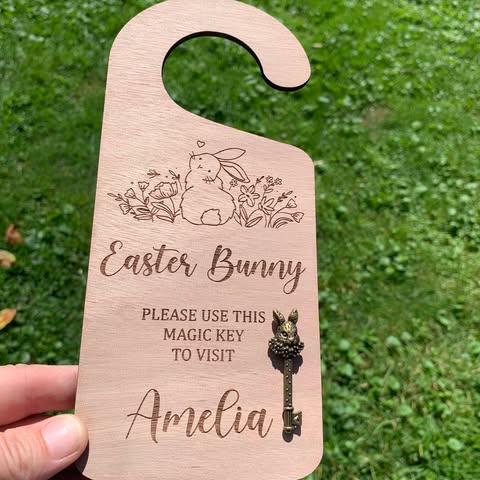 Easter Bunny Magic Key