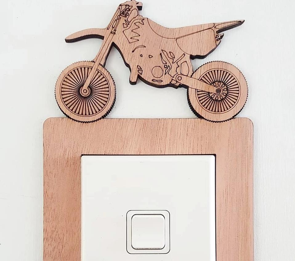Motorbike switch surround