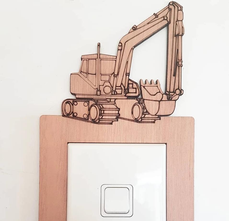 Digger switch surround