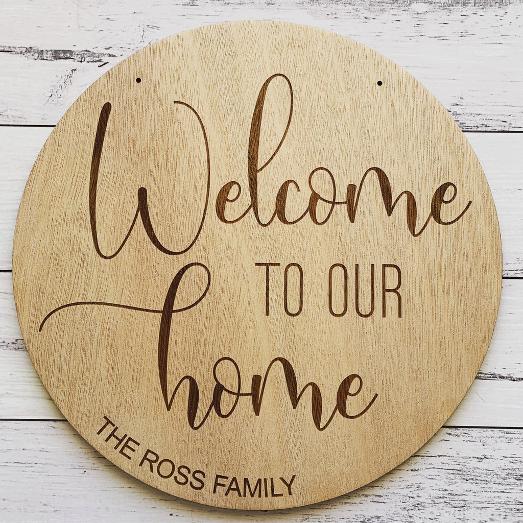 Welcome to our home