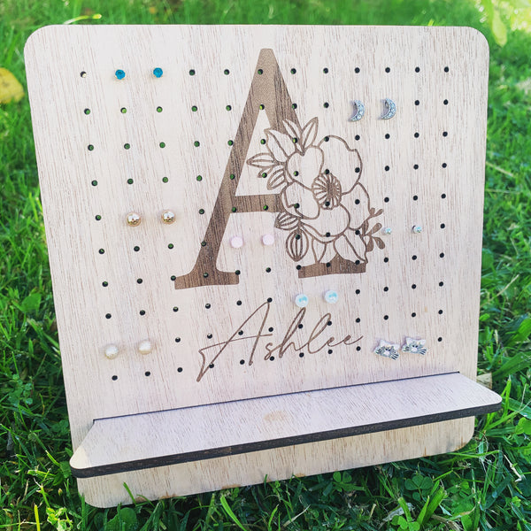 Large Earring Display - Wooden