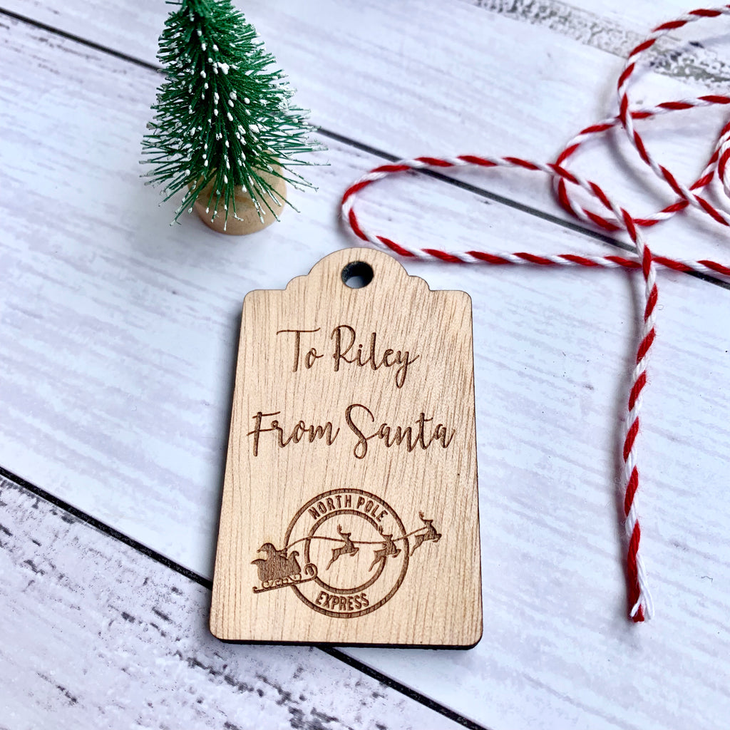Santa Gift Tag