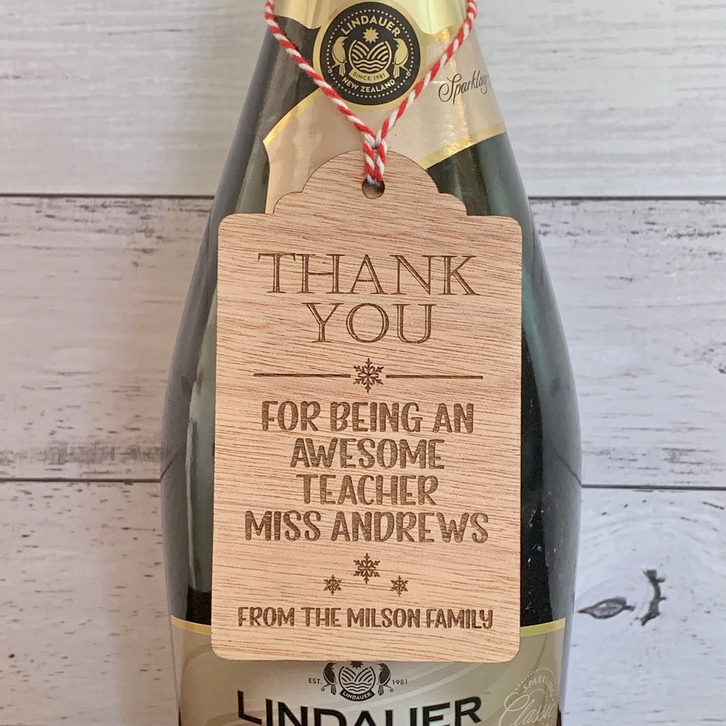 Teacher Bottle Tag