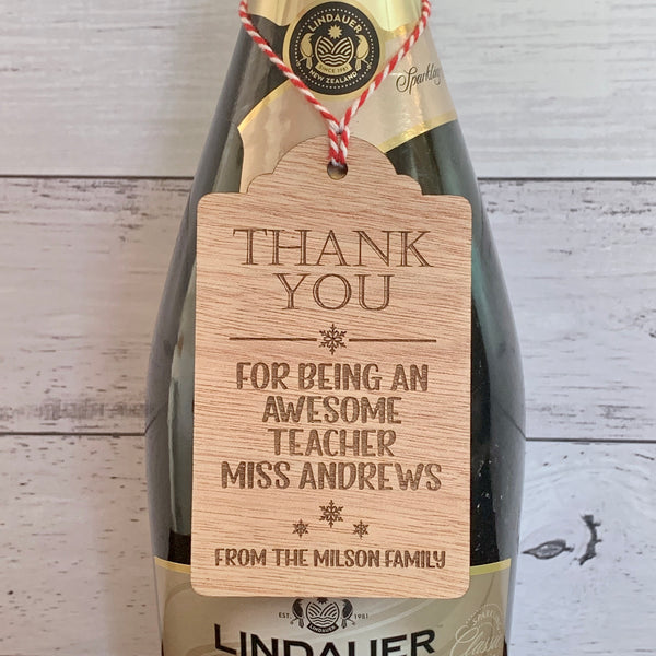 Teacher Bottle Tag