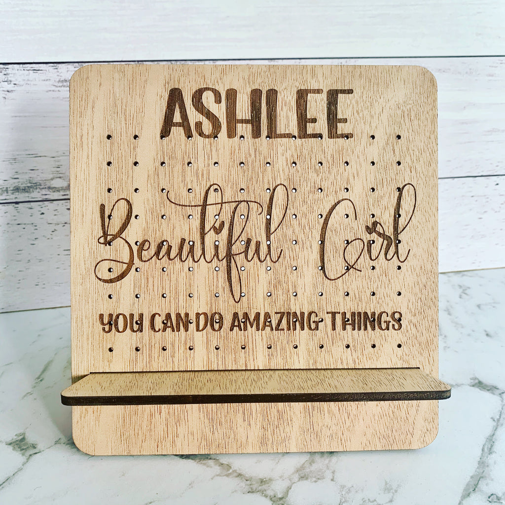 Large Earring Display - Wooden
