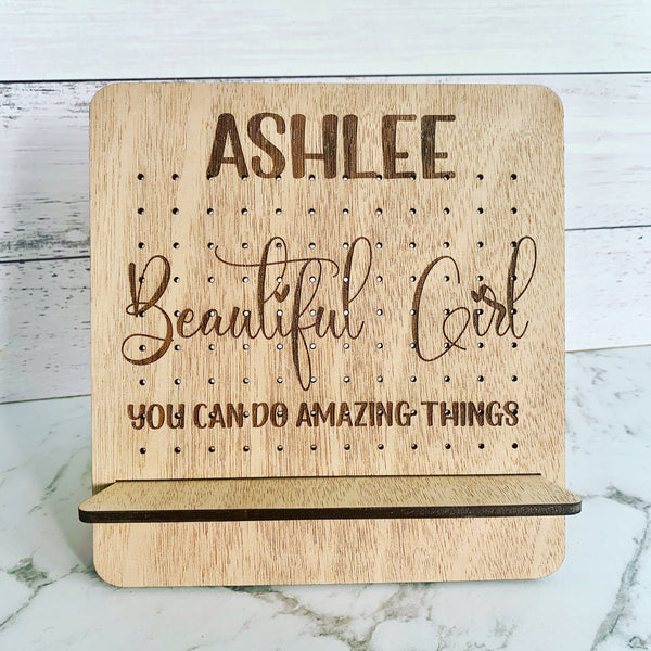 Large Earring Display - Wooden