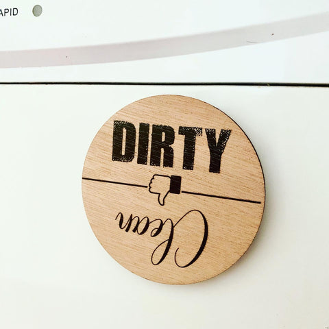 Clean / Dirty Dishwasher magnet