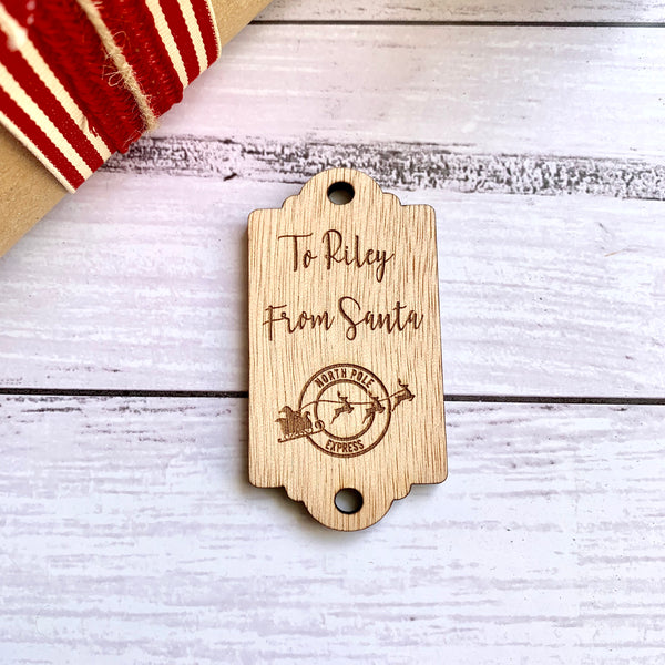 Santa Gift Tag