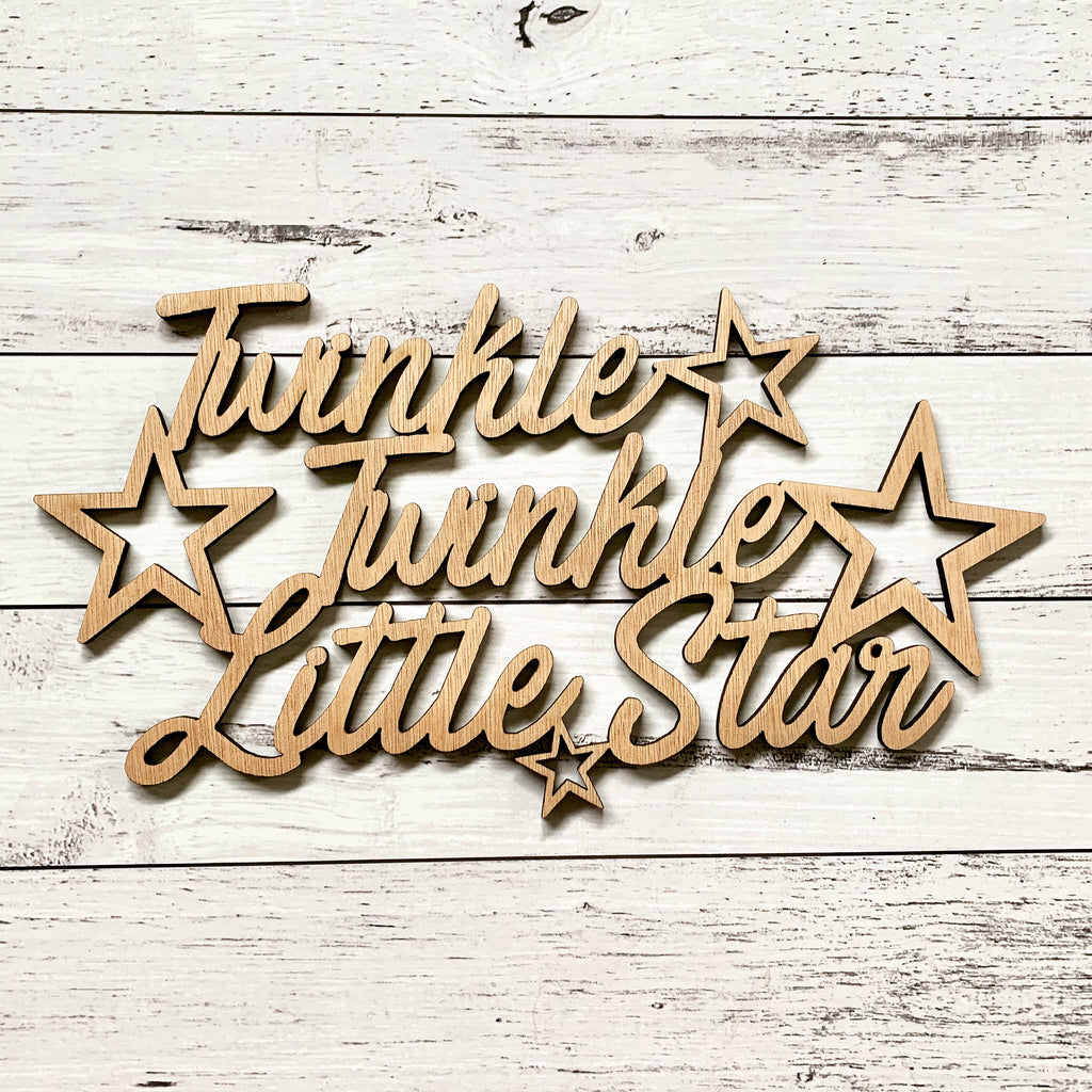 Twinkle, twinkle little star