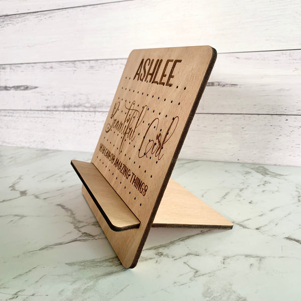 Large Earring Display - Wooden