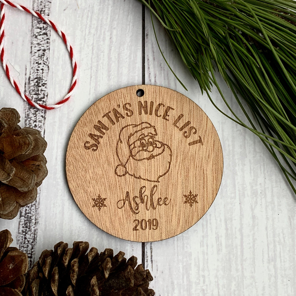 Santa's Nice List Bauble