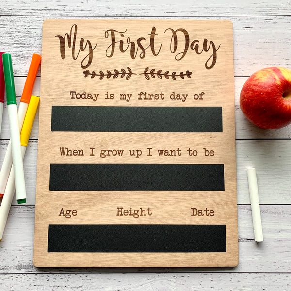 My first / Last day of