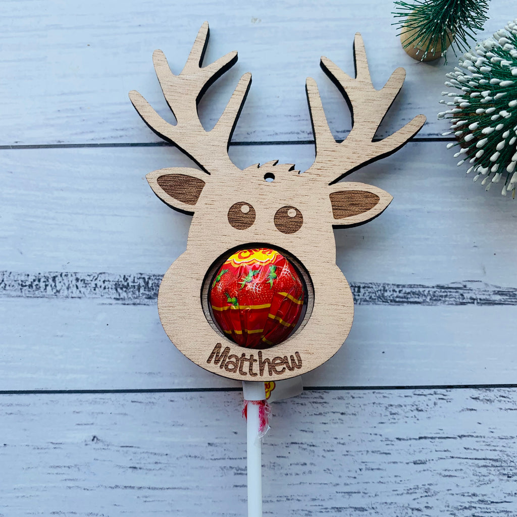 Lollipop reindeer