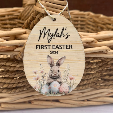 First Easter Gift Tag