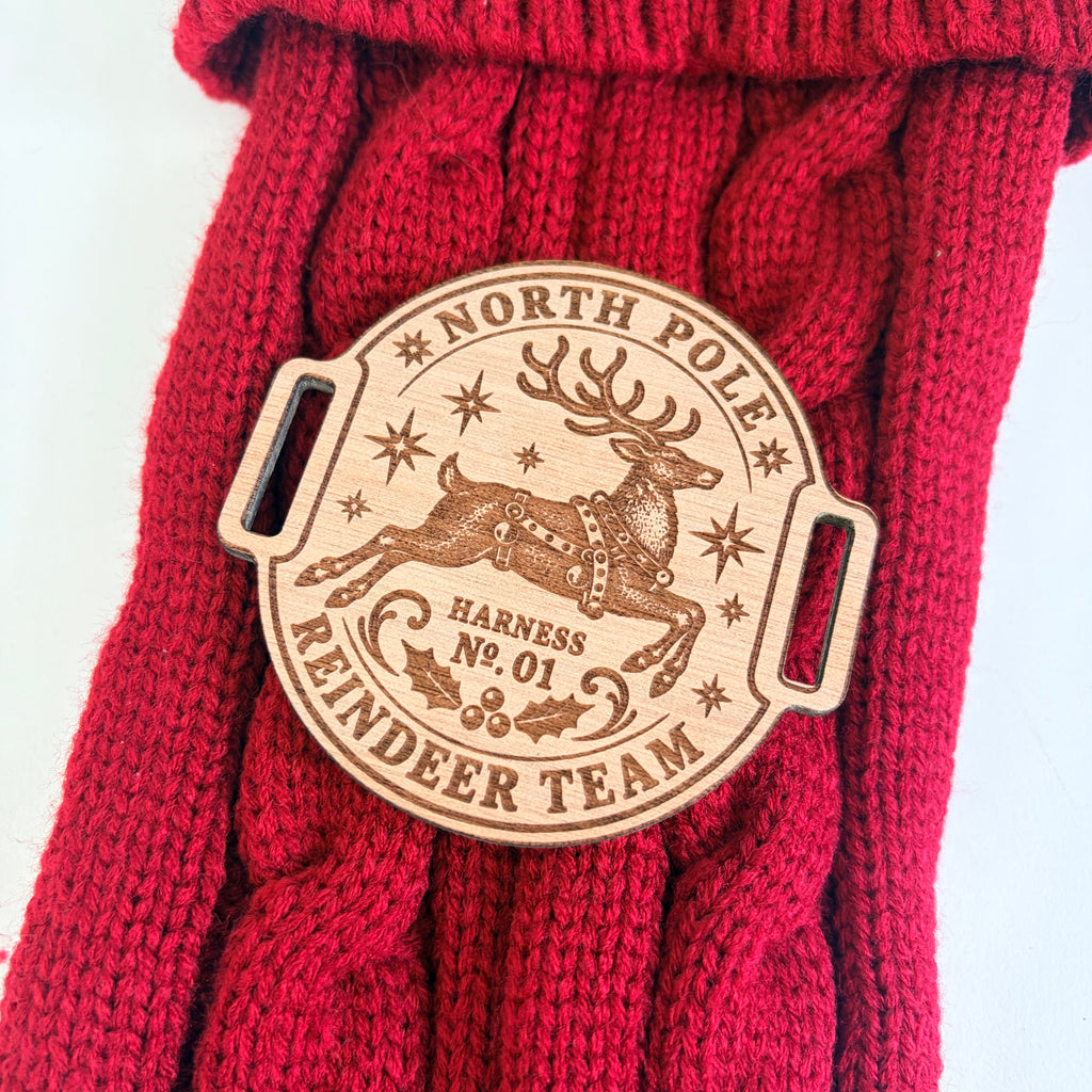 Santa’s Reindeer Harness Tag