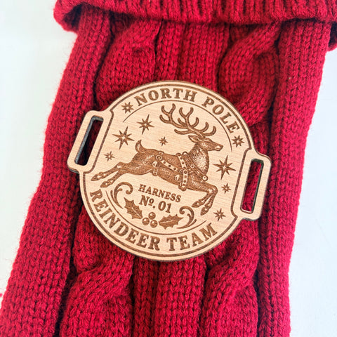 Santa’s Reindeer Harness Tag