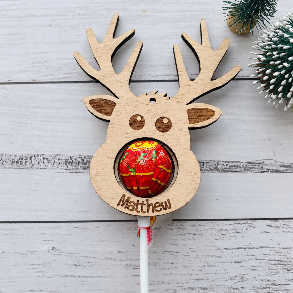 Lollipop reindeer