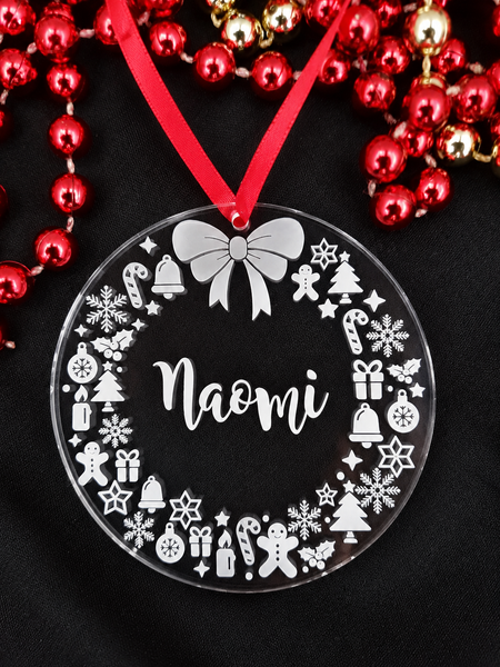 Personalised Xmas Decoration