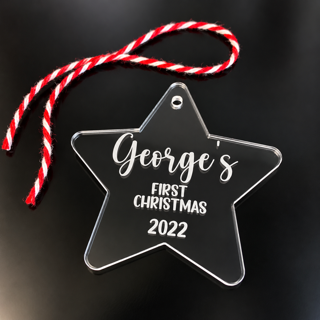 My first Christmas star