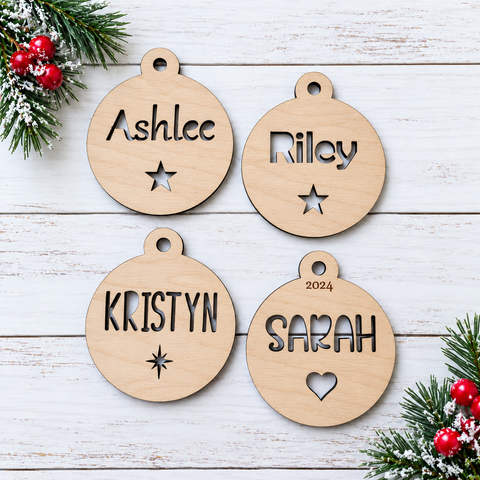 Round Christmas Bauble