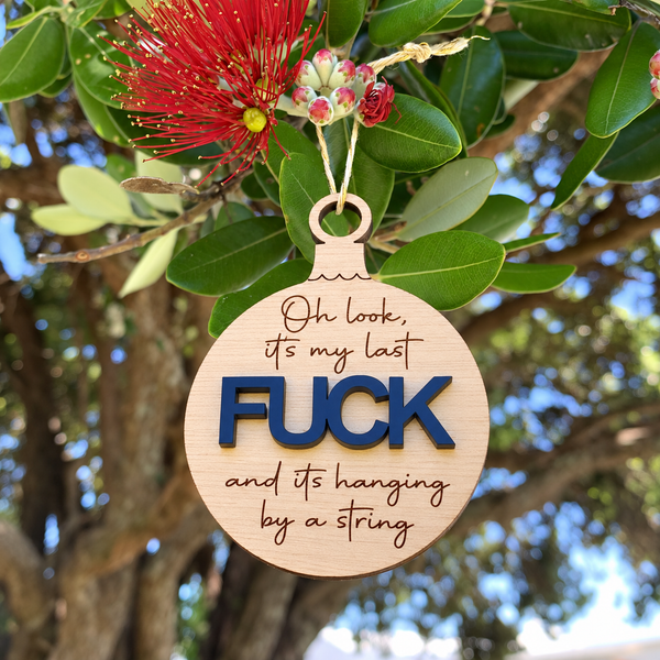 Oh look, my last f**k