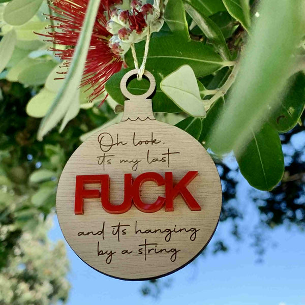 Oh look, my last f**k