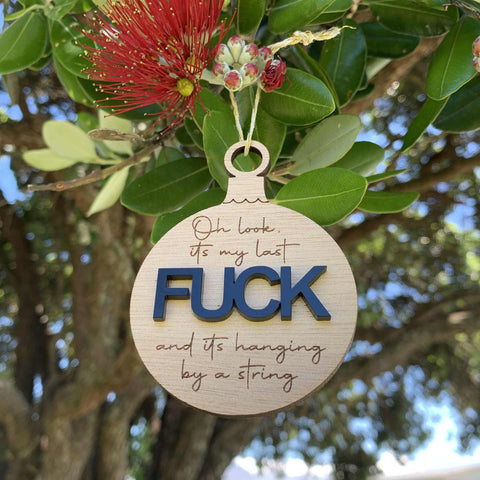 Oh look, my last f**k