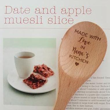 "Made with love" Wooden spoons