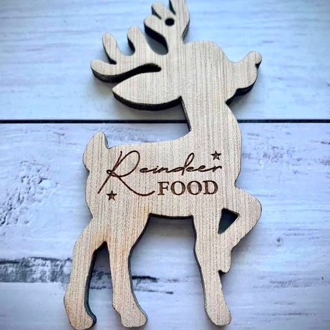 Reindeer food tag