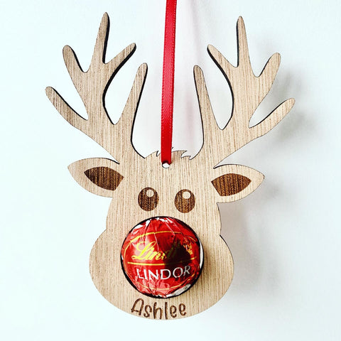 Reindeer chocolate holder