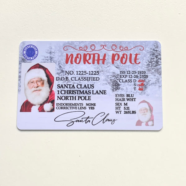 Santa’s Driver’s License