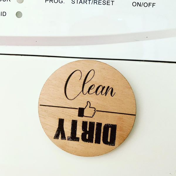 Clean / Dirty Dishwasher magnet
